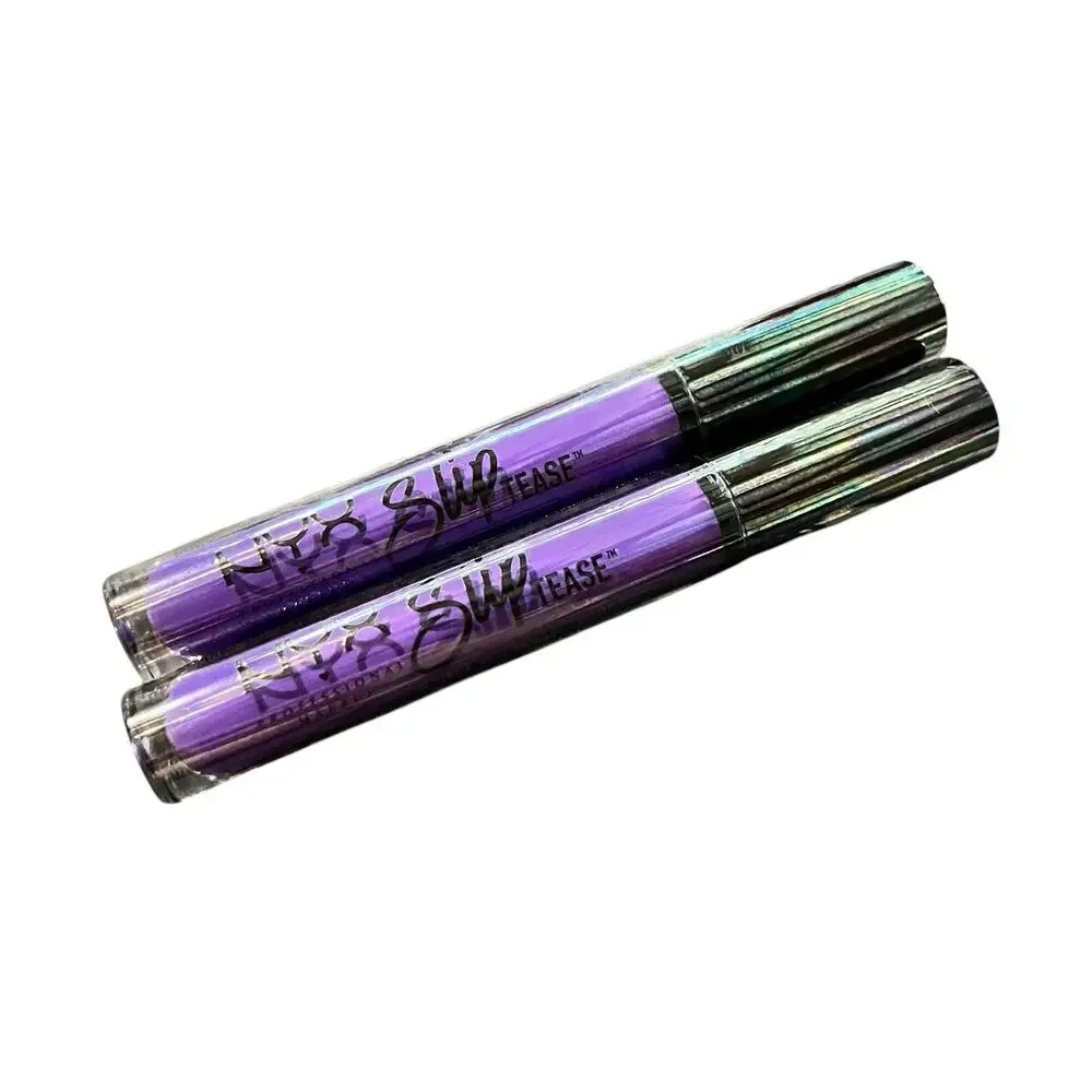 NYX | Cosmetics Slip Tease Full Color Lip Oil Feisty Purple Lot Of 2